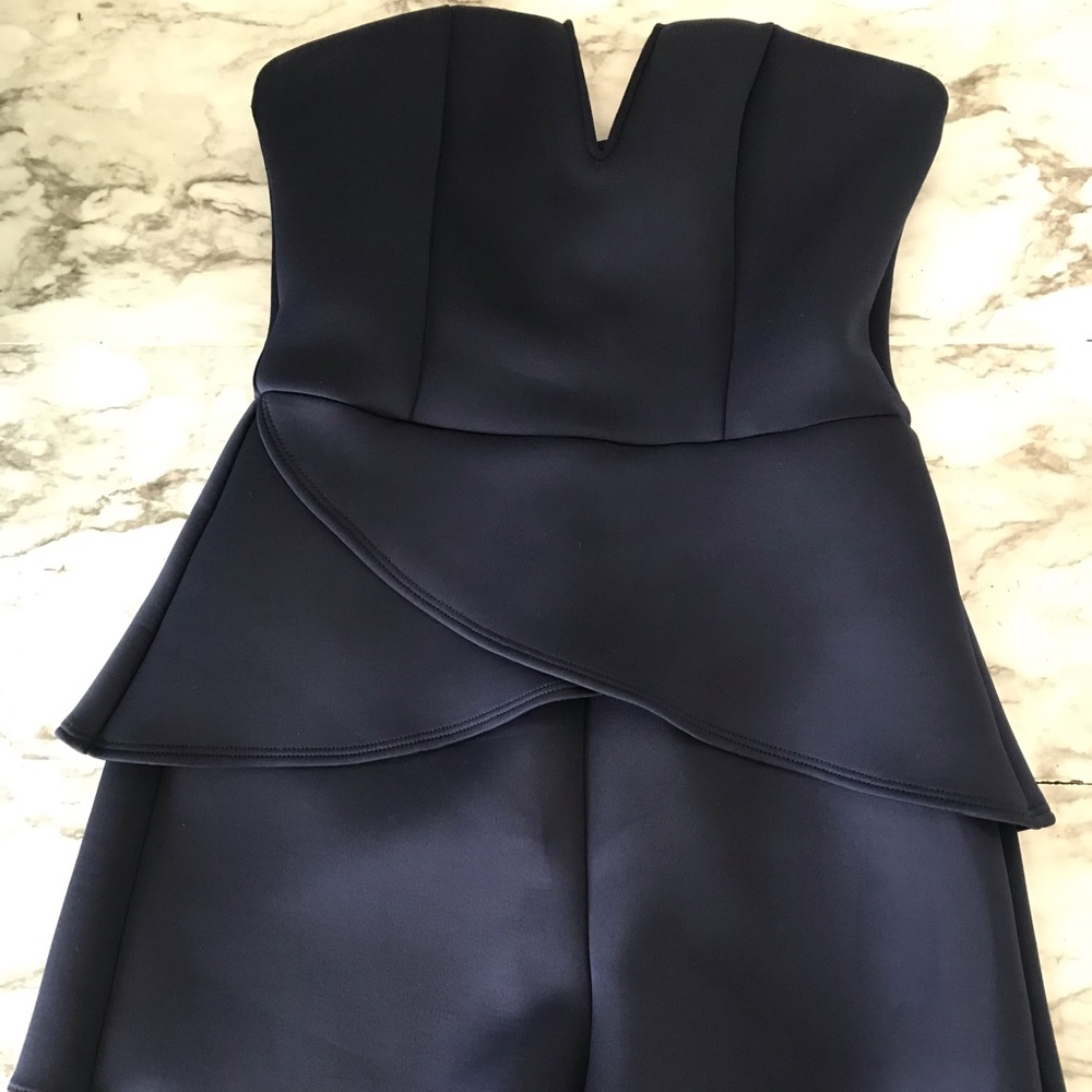 Navy blue romper